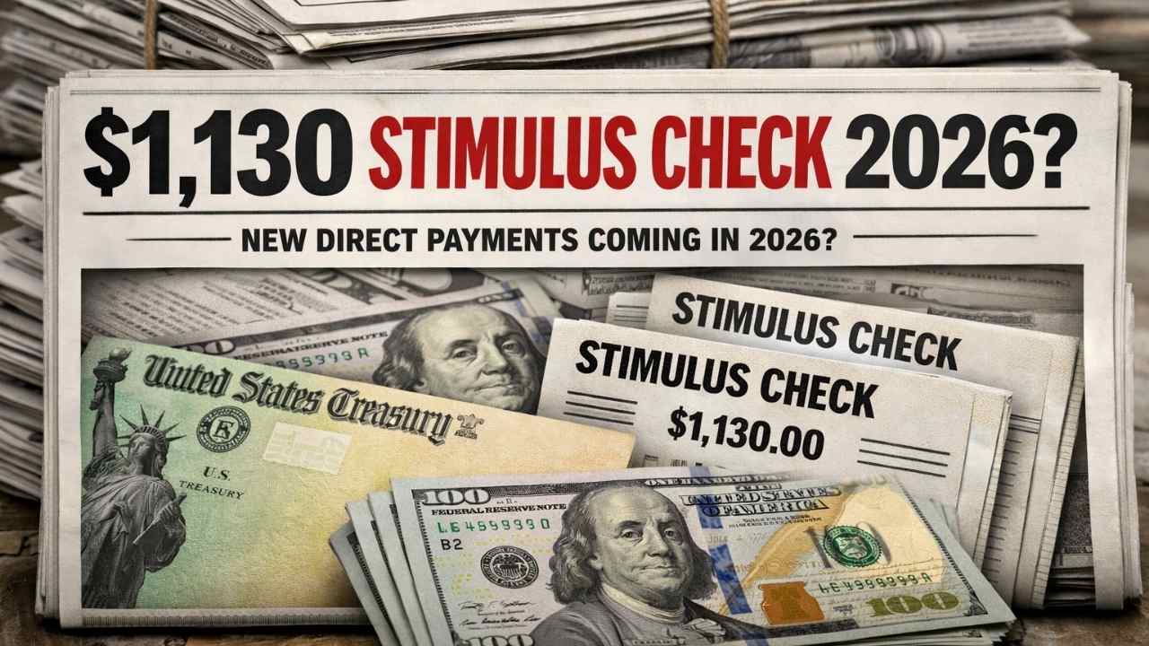 $1,130 Stimulus Check 2026 Explained: Eligibility Rules and Official Government Status