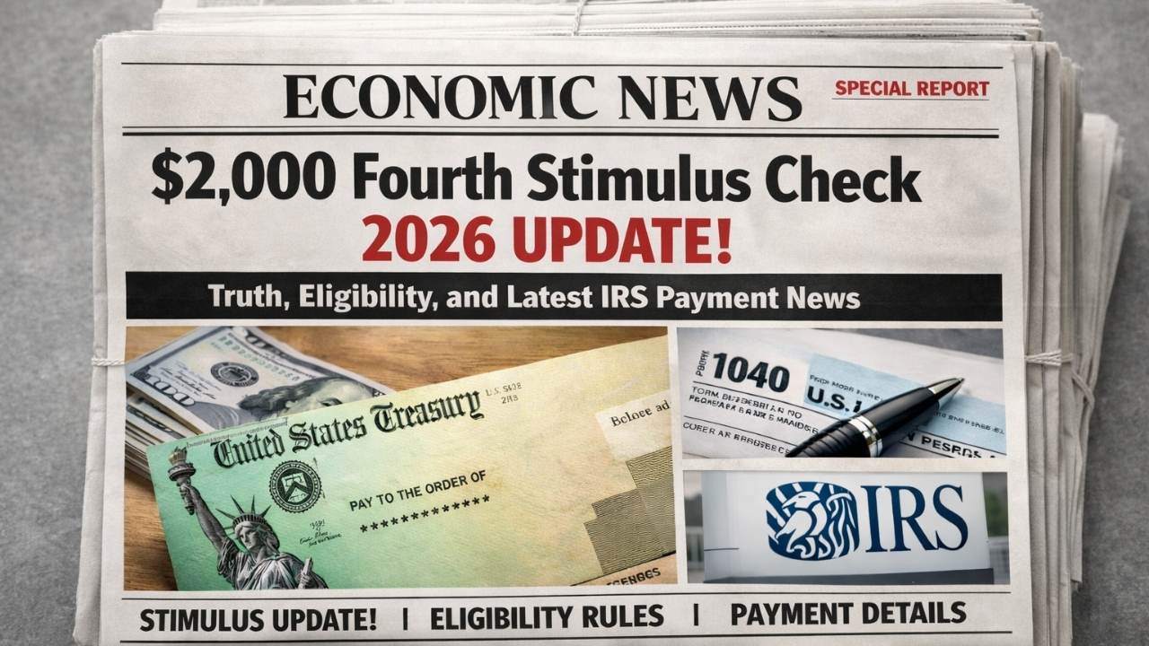 $2000 Fourth Stimulus Check 2026 Update: Truth, Eligibility, and Latest IRS Payment News
