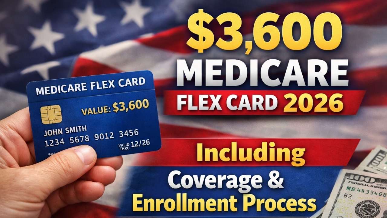 Everything About $3,600 Medicare Flex Card 2026 Including Coverage and Enrollment Process