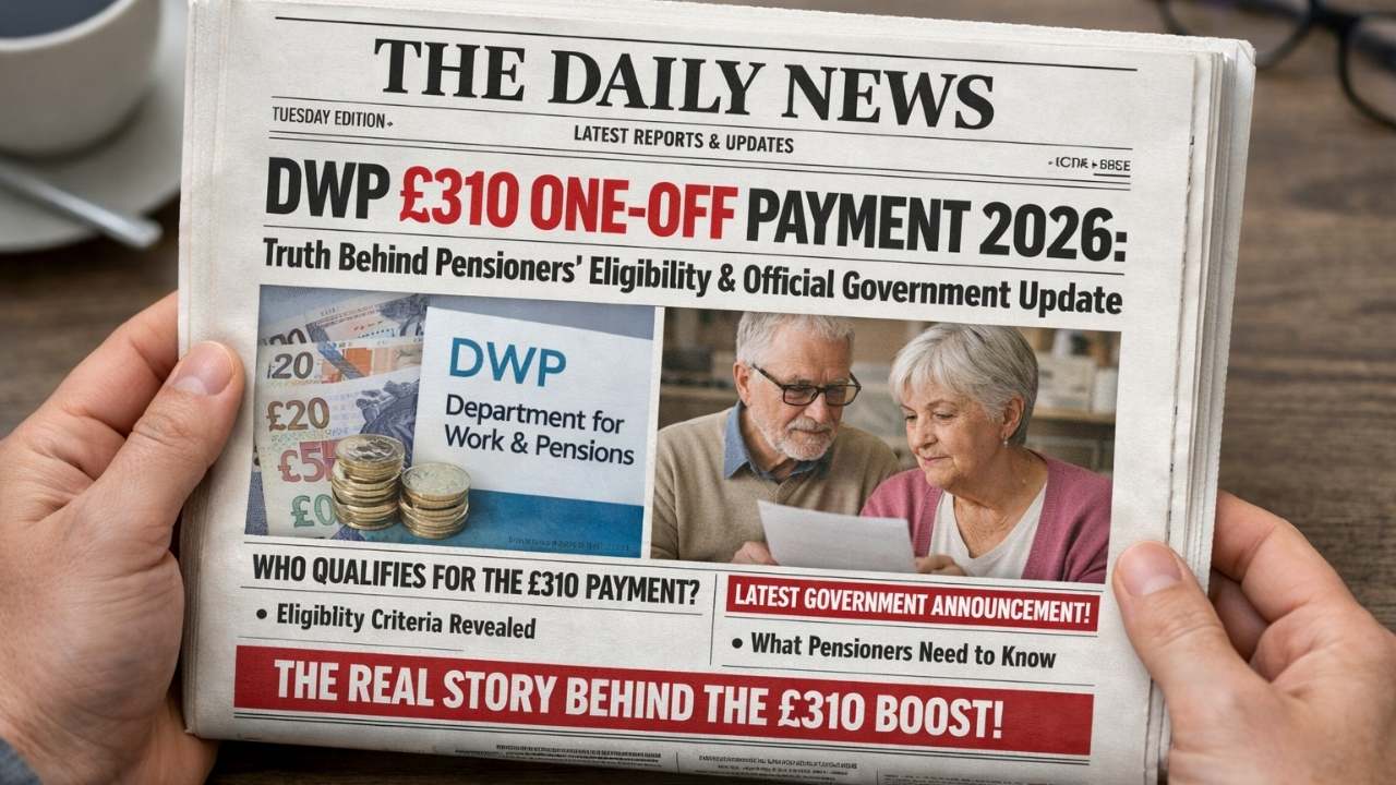 DWP £310 One Off Payment 2026: Truth Behind Pensioners’ Eligibility And Official Government Update