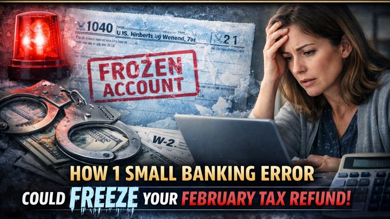 Federal Processing Alert 2026: How 1 Small Banking Error Could Freeze Your February Tax Refund