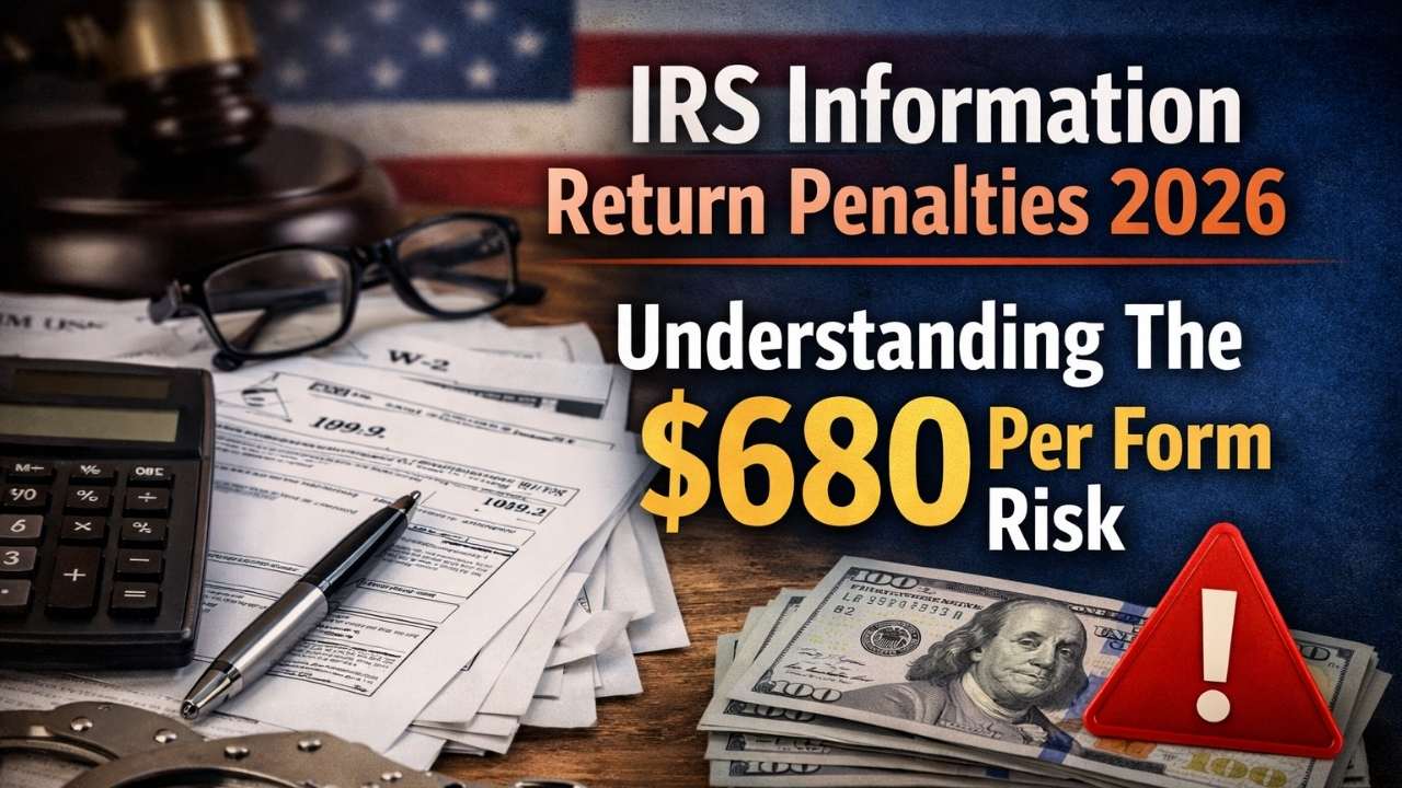 IRS Information Return Penalties 2026: Understanding The $680 Per Form Risk