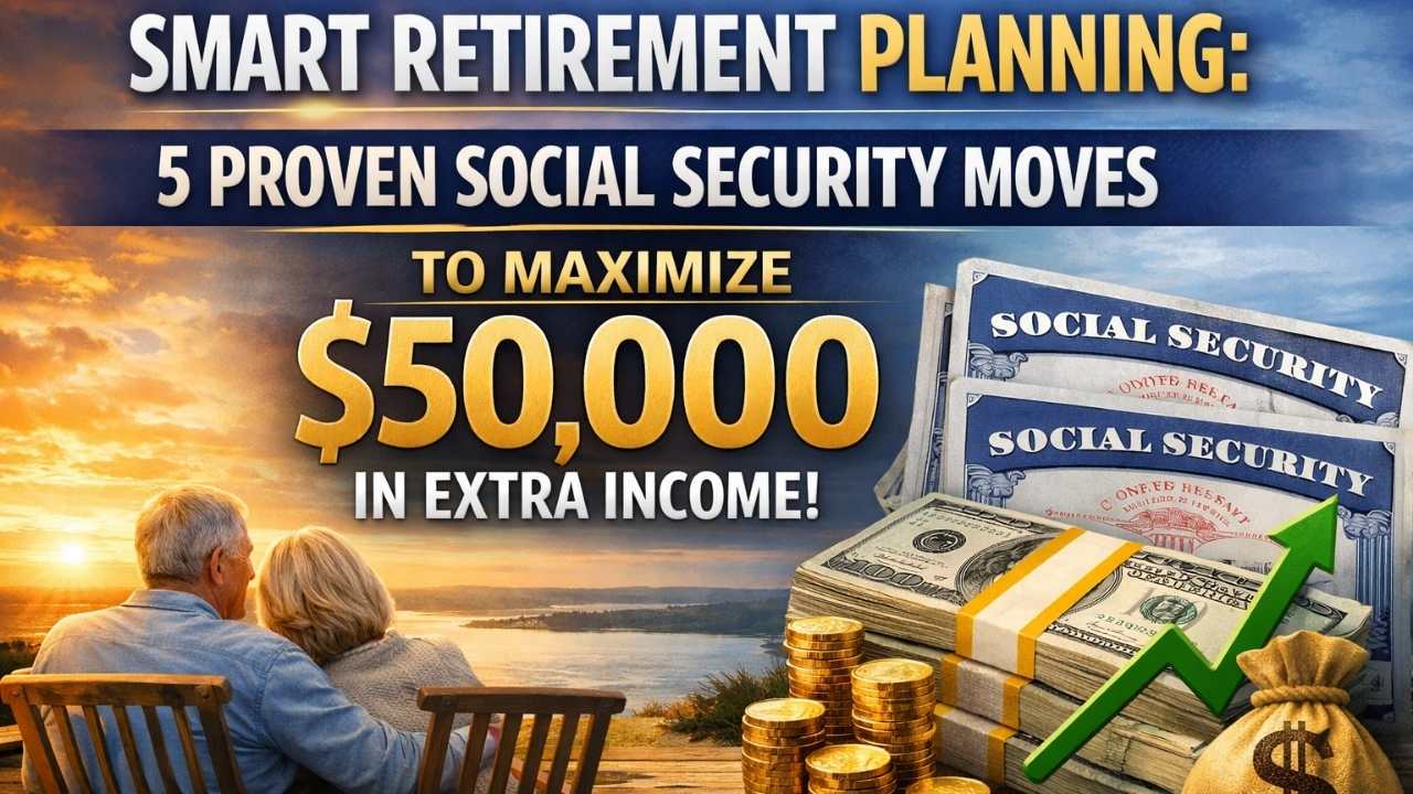 Smart Retirement Planning: 5 Proven Social Security Moves To Maximize $50,000 In Extra Income