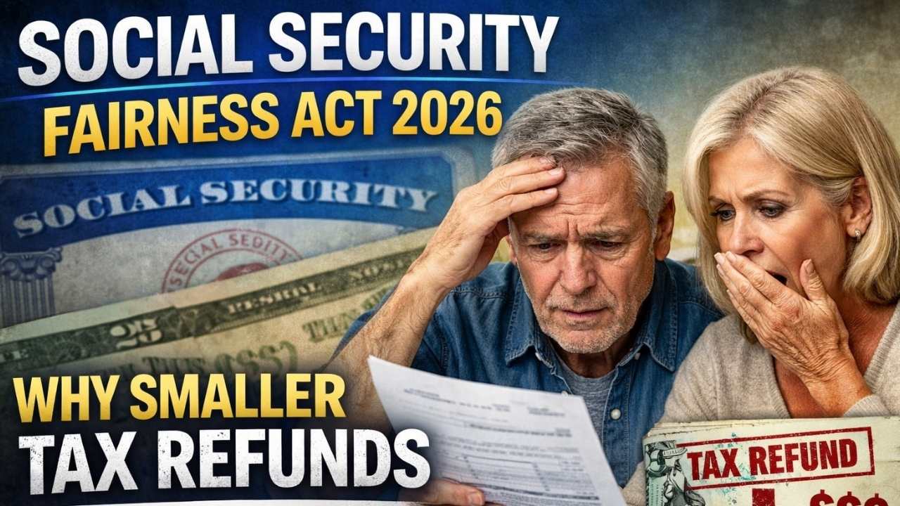 Social Security Fairness Act 2026: Why Smaller Tax Refunds Could Surprise Retirees