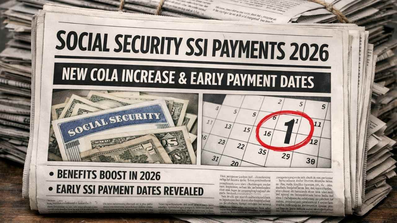 Social Security SSI Payments 2026: New COLA Increase and Early Payment Dates
